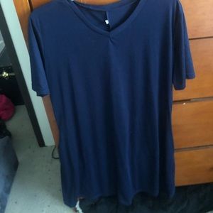 Navy blue dress